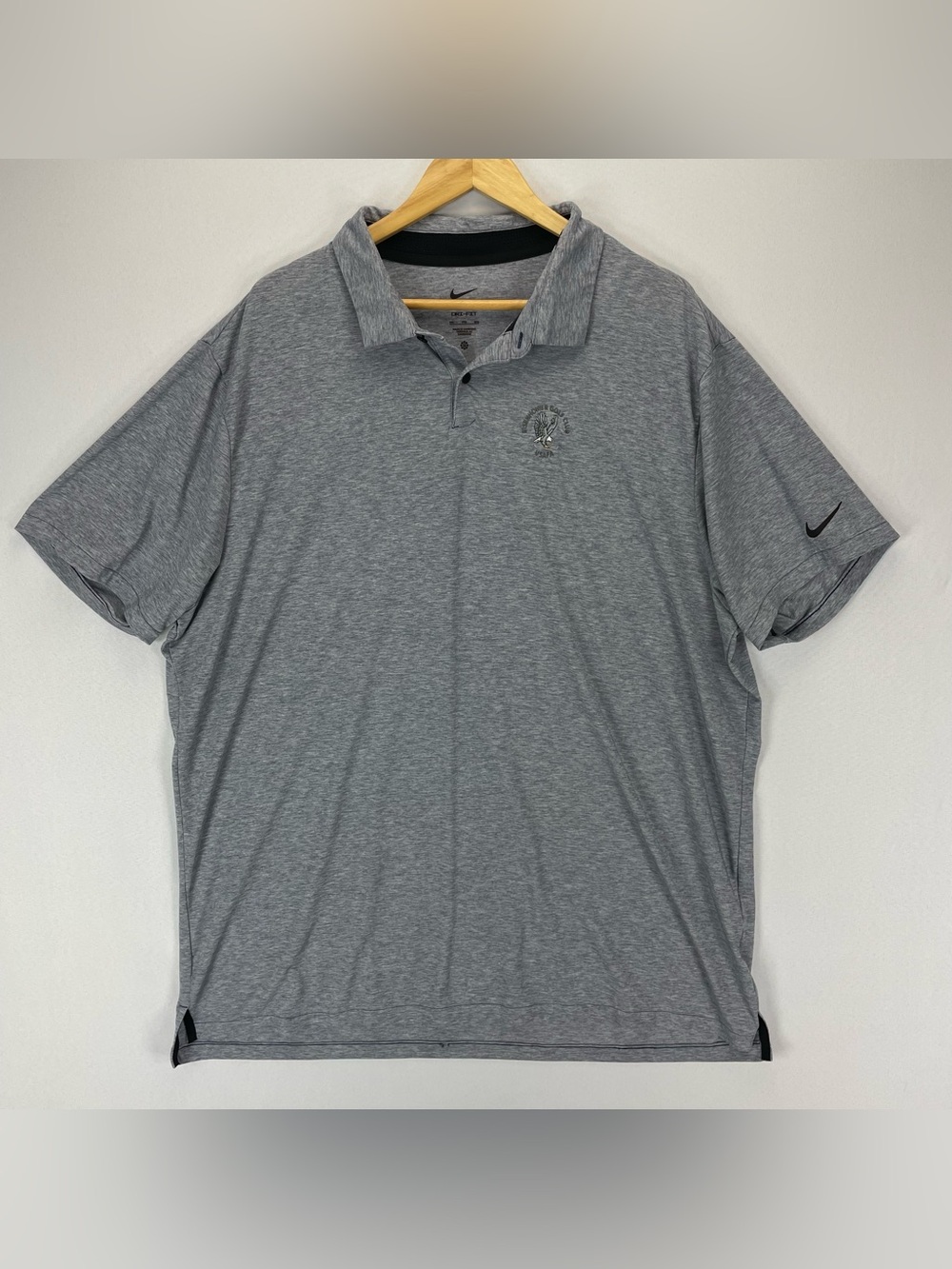 Eisenhower Golf Club USAFA Nike Dri-FIT Polo Shirt Mens XXLT Performance Golf